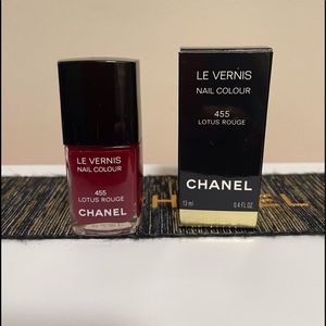 RARE FIND CHANEL 455 LOTUS ROUGE